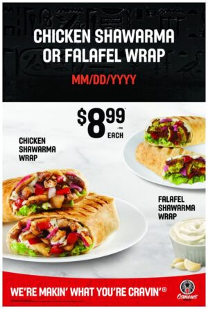 Now Open Counter Cling 26.5" x 12.25"