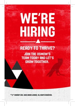 Now Hiring Bag Stuffer 4" x 6"