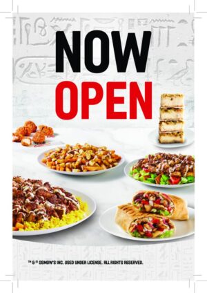 Now Open Bag Stuffer 4" x 6"