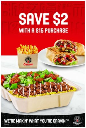 Save $2 Window Poster 24" x 36"