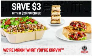 Save $3 Mobile Sign 96" x 58"