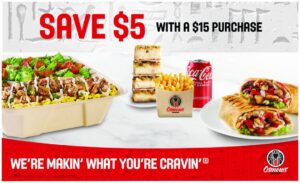 Save $5 Mobile Sign 96" x 58"