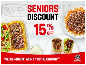 Senior Discount Lawn Sign 24" x 18"