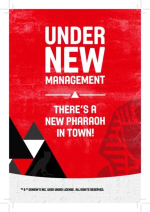 Under New Management Bag Stuffer 4" x 6"