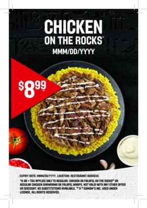 COTR $8.99 Bag Stuffer 4" x 6"