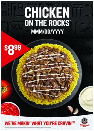 COTR $8.99 Ceiling Dangler 22" x 31"